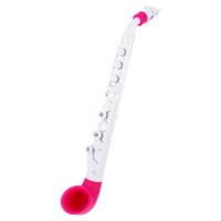 NUVO jSax (White/Pink) саксофон, строй С (до), материал - АБС-пластик,...