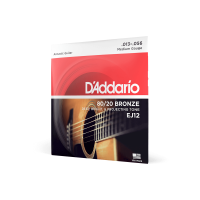 D'ADDARIO EJ12 - Струны для акустической гитары