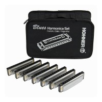HOHNER Blues Band CDEFGABb - Набор губных гармошек диатоническая