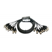 INVOTONE SNX 85 - аудио мультикорная система веерный хвост, 8 XLR MALE*8...