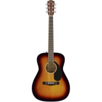 FENDER CC-60S CONCERT SUNBURST WN акустическая гитара, топ - массив ели,...