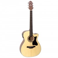 CRAFTER HT-100CE - электроакустическая гитара, верхняя дека ель, корпус...